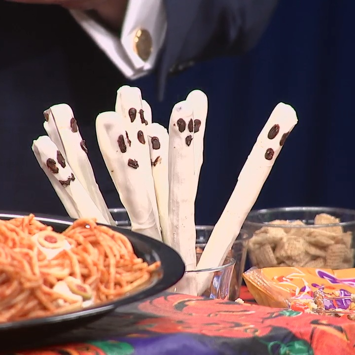 Ghost Pretzels from Tim Laird